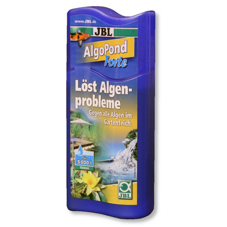 JBL AlgoPond Forte Препарат против водорослей в садовых прудах (250 мл, на 5000 л) – интернет-магазин Ле’Муррр