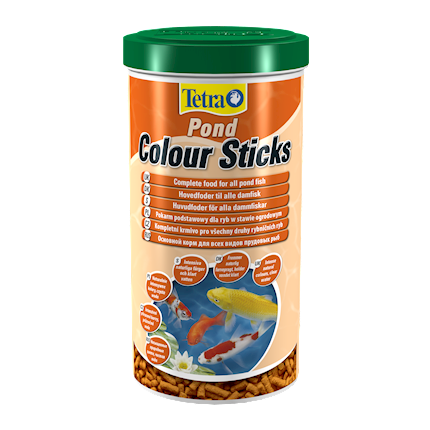 Tetra Pond Colour Sticks корм для прудовых рыб для окраса – интернет-магазин Ле’Муррр
