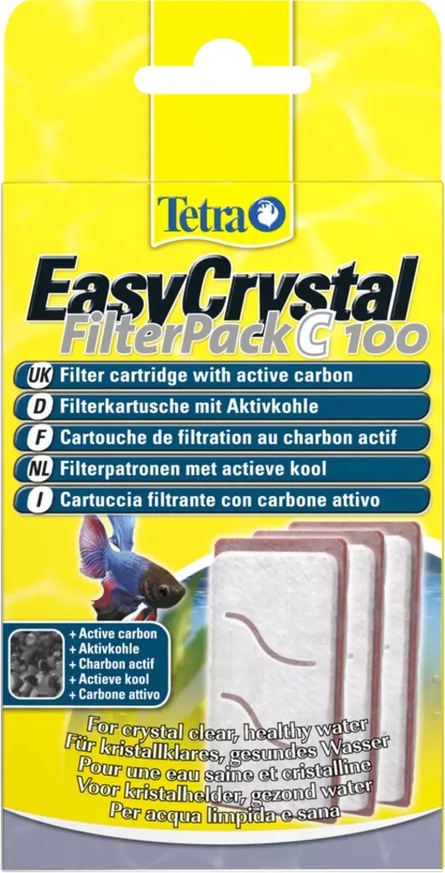 Tetratec Губка EasyCrystal C 100 с активированным углем – интернет-магазин Ле’Муррр