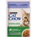 Влажный корм Cat Chow® для стерилизованных кошек и кастрированных котов с ягненком и зеленой фасолью в соусе, Пауч – интернет-магазин Ле’Муррр
