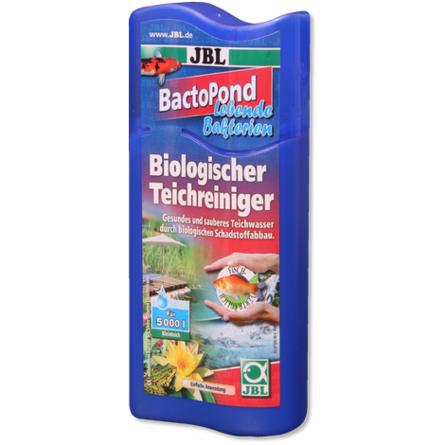 JBL BactoPond Бактерии для самоочистки садовых прудов, 250 мл, на 5000 л – интернет-магазин Ле’Муррр
